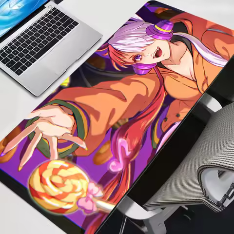 Anime Mouse Pad HD Print One Piece Uta Mousepad Office Computer Kawaii Gaming Keyboard Pad Laptop Ga