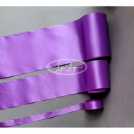 LyNa - Roll 15m - 20m Thin purple silk ribbon R2cm to W15cm