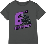 Marvel Men's Check T-Shirt, black, 7-8 Jahre