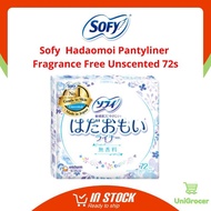 SOFY Hadaomoi Pantyliner Fragrance Free Unscented 72s