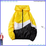 0396 HENRY Unisex Jacket Couple men women plus size sports sunscreen jacket windbreaker jaket sukan 