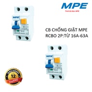 Anti-shock circuit breaker - MPE anti-shock circuit breaker (25A-63A)