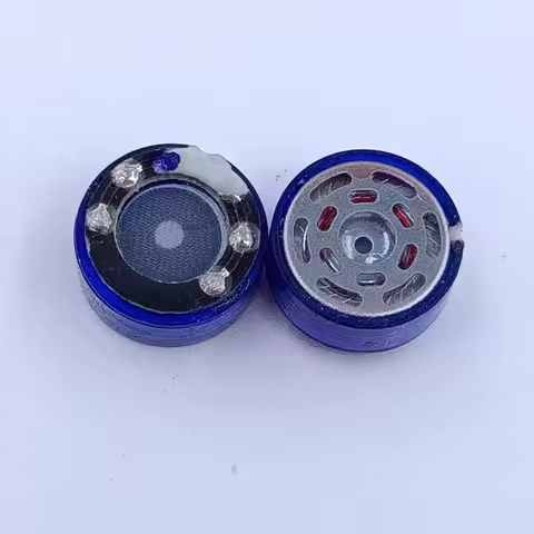 2pcs 10mm Earphones Speaker unit Dynamic Earphones DIY Warm Bass Bluetooth Earphones Drivers 22 Ohm