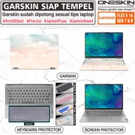 Art K43J Garskin Sticker Laptop Screen Protector Keyboard Protector Lenovo IdeaPad Flex 5 5i14 14ALC7 14IAU7 Gen 7 Images Full Body Silicone Clear Glossy Doff