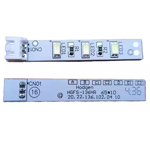 12V Refrigerator LED Light DA41-00519R For Samsung Refrigerator Metal Refrigerator LED Light 65*10mm