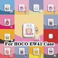 For HOCO. EW41 Case Creative Cartoon for HOCO EW41 Casing Soft Earphone Case Cover