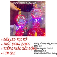 Hanging Fireworks LuckyCNY – LED Lights + Fun Sounds, Create Bright Spring Decorative Bubbles