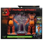 Five Nights at Freddy's Endo Series Classic & Withered Freddy Collector Figure-
