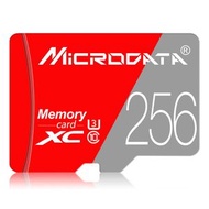 全城熱賣 - MICRODATA 256GB Class10 紅灰TF(Micro SD)內存卡