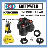 SPARE PART - KARCHER PART 10 CYLINDER HEAD FOR K1 / K2.350 / K2.360 / K2.420 HIGH PRESSURE CLEANER K
