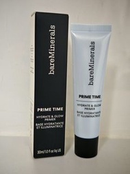 現貨 BareMinerals Prime Time Hydrate and Glow 30ml 底霜 Bare minerals primer makeup base