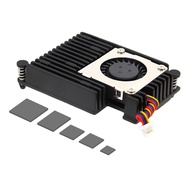Geekworm Active Cooler H505 for Raspberry Pi 5 2GB/4GB/8GB/16GB, Aluminum Heatsink with Blower PWM F