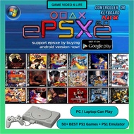 【Playstation 1 Emulator PC Games】PS1 Emulator + Games Collection Digimon Dragon Ball One Piece epsxe megaman fifa