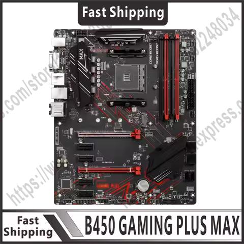 B450 motherboard AM4 suitable for RYZEN 5 5600G CPU B450 GAMING PLUS MAX motherboard DDR4 128 GB SAT