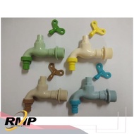 FIT KRAN AIR PVC TAMAN 3/4 INCH KERAN TAMAN MODEL CABUT KUNCI TERMURAH