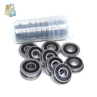 【Special Promotion】 F695 2rs Bearing 5*13*4 Mm 10pcs Flanged Miniature F695 Rs Bearings F695rs For V