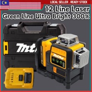 MtPro DW089LG Level Laser 12 16 line 3D Cordless Auto Leveling Green Light 12V Lithium DeWalt