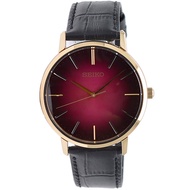 Seiko Quartz Selection Leather JDM Watch SCXP128