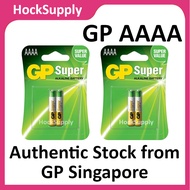 [4pcs] GP AAAA E96 Alkaline Battery 1.5V LR61 25A MX2500 (Energizer Equivalent)[FAST SHIP OUT]