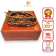 [TRẦM THẬT] Vòng Tay Trầm Hương Chuỗi Vòng 216 Hạt - Trầm Tốc Việt Thiên Trầm Hòa Phước Nam Nữ