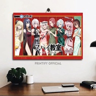 Waifu Spy Classroom Anime Character Room Poster 20X30 / Beautiful Waifu Room Display Spy Kyoushitsu 