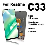 6.5" For Realme C33/C33 2023 4G LCD display touch screen digitizer repair Assembly for Realme C33 RM