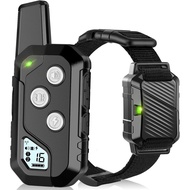 Shock Collar for Dogs, IP67 Waterproof Dog Training Collar with Remote, 3 Training Modes with Beep, 
