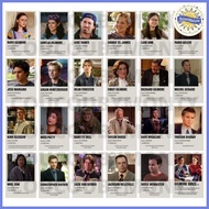◭ ✅ ♂ SET 24pcs Gilmore Girls Characters Waterproof Poster Print Pack Minimalist Merch Merchandise