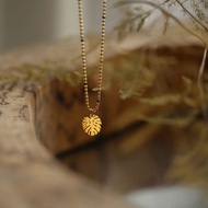 rantai necklace for women Fish Necklace Tropical Plant Elements Clavicle Chain Colorful Bead Chain N