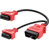 Autel Original OBD2 Splitter 16 Pin OBD II Splitter Extension, 1X Male to 2X Female Extension Cable 