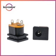 10PCS DC Power Socket DC-015 Jack 5.5X2.5MM Square Panel Mounting 5.5X2.1MM 5.5*2.1 mm DC Socket Con