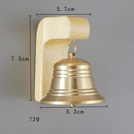【Vinnatsu】Bel Pintu Lonceng Pintu Kuningan Bel Pintu Kenari Magnetic Wind Chimes Bel Dekorasi Pintu
