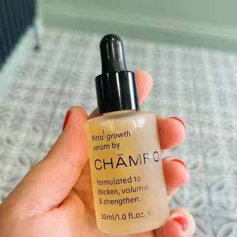 CHĀMPO Pitta Growth Hair Serum 30ml,Volumizing & Strengthening Hair Oil,Nourishing & Repairing Treat