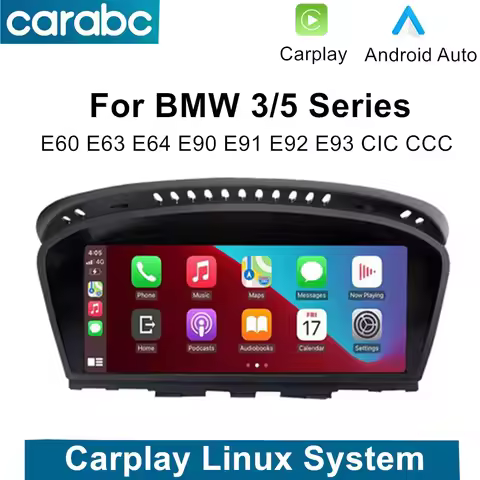 8.9" Wireless Carplay Android Auto Car Radio For BMW 3 5 Series E60 E61 E62 E63 E90 E91 E92 E93 M3 C