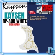 Kaysen RP-A08 Self Adhesive Anti-Scratch Adhesive Acoustic Guitar Pickguard (RP-A08 / RP A08) - Whit