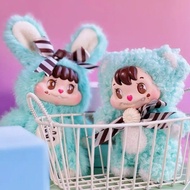 In Stock Official 52TOYS LITTLEBUNS Melting Together Plush Pendant Ornament Gift Bunny Bing & Bearfa