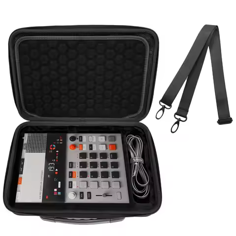 Musiin Custom-Fit Carrying Teenage Engineering EP-133 K.O. II, Padded Storage Bag with Shoulder Stra