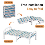 Reday Stcok Katil Lipat /Single Bed/Sofa Bed/Katil Single Besi Lipat/Folding Bed Single  Portable Office Nap Bed