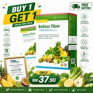 [NEW] KITSUI Belloss Pre + Probiotic 15's x 12g - Halal Detox Fiber Drink | Sembelit | Prebiotics Pr