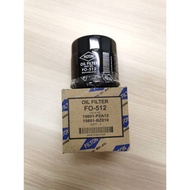 PERODUA BEZZA, AXIA, MYVI 2016, ARUZ - FILTON ENGINE OIL FILTER FO-512