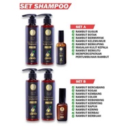 JAJJA CHINTA HAIR SET A SET B JAJJA SET RAWATAN RAMBUT SET 3IN1