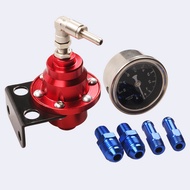Adjustable Fuel Pressure Regulator vf Gauge Meter Fuel Regulator