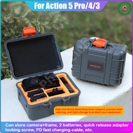 Storage Box For DJI Osmo Action 5 Pro Carrying Case For DJI Action 5 Pro/Action 4 3 Accessory