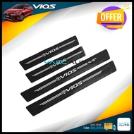 Toyota Vios AC100 Door Step Scuff Plate Sticker Protector Fit NGC102 2023-2026 Vaccauto Accessories