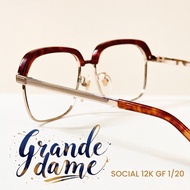 GRANDE DAME Social KG38 GF 1/20 Sz135 MEN'S glasses