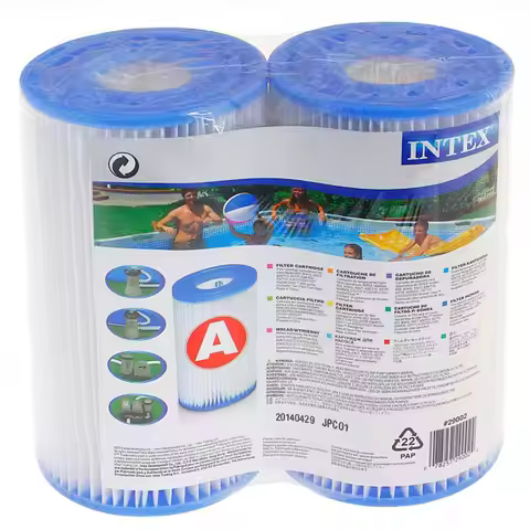 For Intex Filter A-Type Swimming Pool Intex 29002, Cylindrical Swimming Pool Filter, Vacuum Cleaner,