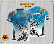 [COD]-KAOS JERSEY MANCING MANIA TANGAN PENDEK FULL PRINTING 3D BAJU KAOS HOBI MANCING PRIA TERBARU