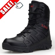 Fuระโปรงจีน2021 (คุณภาพดี) รองเท้าทหารยุทธวิธีสำหรับผู้ชายรองเท้าต่อสู้กองทัพรองเท้าเดินป่ากลางแจ้งร