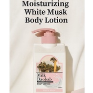 Milk Baobab Body Lotion – White Musk Scent, 500ml, Moisturizing Body Care