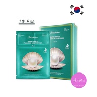 [10 Pcs] JM Solution Marine Luminous Pearl Deep Moisture Mask